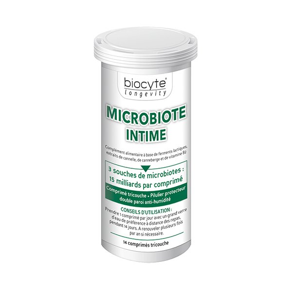 Харчова добавка для сечостатевої системи Biocyte Microbiote Intime 14 шт - основне фото