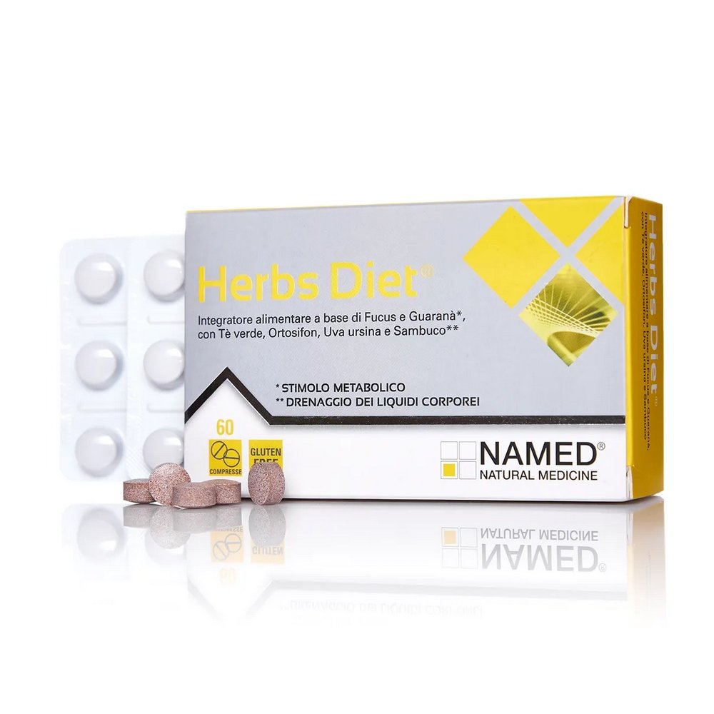 Дієтична добавка для зниження маси тіла Named Natural Medicine Herbs Diet 60 шт - основне фото