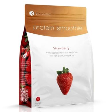 Смузі «Полуниця» Rejuvenated Protein Smoothie Strawberry 14 порцій - основне фото