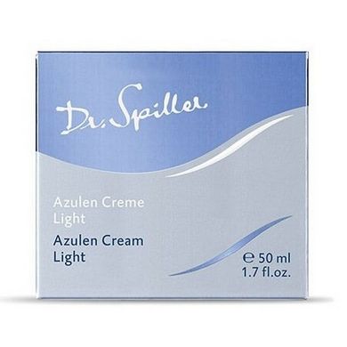 Легкий заспокійливий крем з азуленом Dr. Spiller Azulen Cream Light 50 мл - основне фото