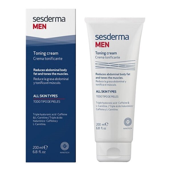 Увлажняющий крем для тела Sesderma Sesderma Men Toning Cream 200 мл - основное фото