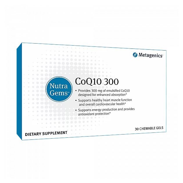 Диетическая добавка Metagenics NutraGems CoQ10 300 30 шт - основное фото