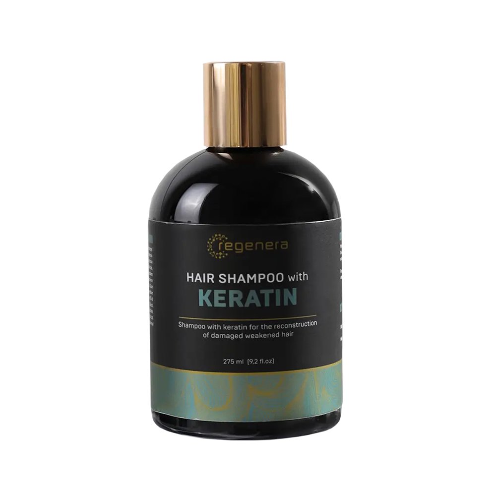 Восстанавливающий шампунь с кератином Regenera Hair Shampoo With Keratin 275 мл - основное фото