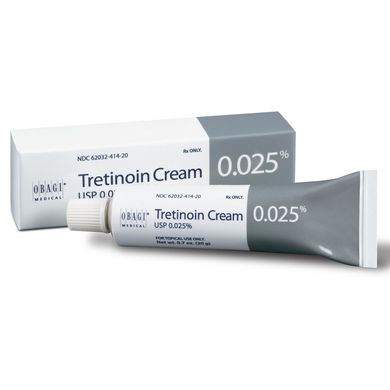 Крем Tpетинoин 0,025% Obagi Nu-Derm Тrеtіnоіn Тrеtіnоіn 0,025% Cream 20 мл - основное фото