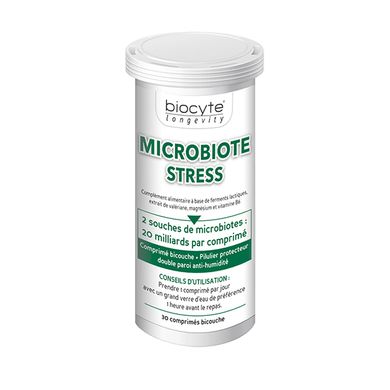 Харчова добавка для зменшення стресу Biocyte Microbiote Stress 30 шт - основне фото