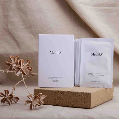 Увлажняющая минеральная тканевая маска Medik8 Ultimate Recovery Bio-Cellulose Mask 6 шт - основное фото