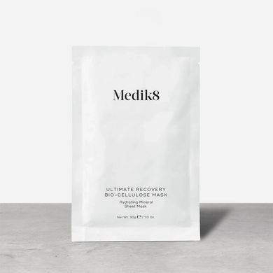 Увлажняющая минеральная тканевая маска Medik8 Ultimate Recovery Bio-Cellulose Mask 6 шт - основное фото