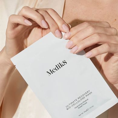 Увлажняющая минеральная тканевая маска Medik8 Ultimate Recovery Bio-Cellulose Mask 6 шт - основное фото