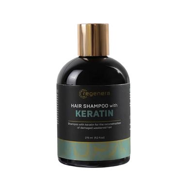 Відновлювальний шампунь з кератином Regenera Hair Shampoo With Keratin 275 мл - основне фото