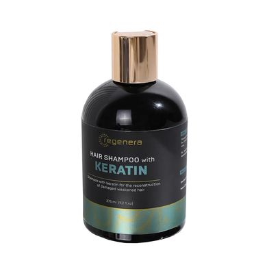 Відновлювальний шампунь з кератином Regenera Hair Shampoo With Keratin 275 мл - основне фото