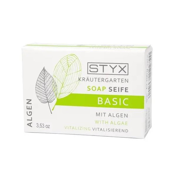 Мыло «Водоросли» STYX Naturcosmetic Basic Soap With Algae 100 г - основное фото