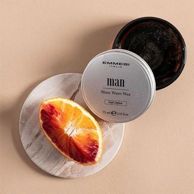 Мужской воск для волос сильной фиксаци Emmebi Italia Man Shiny Water Wax 75 мл - основное фото