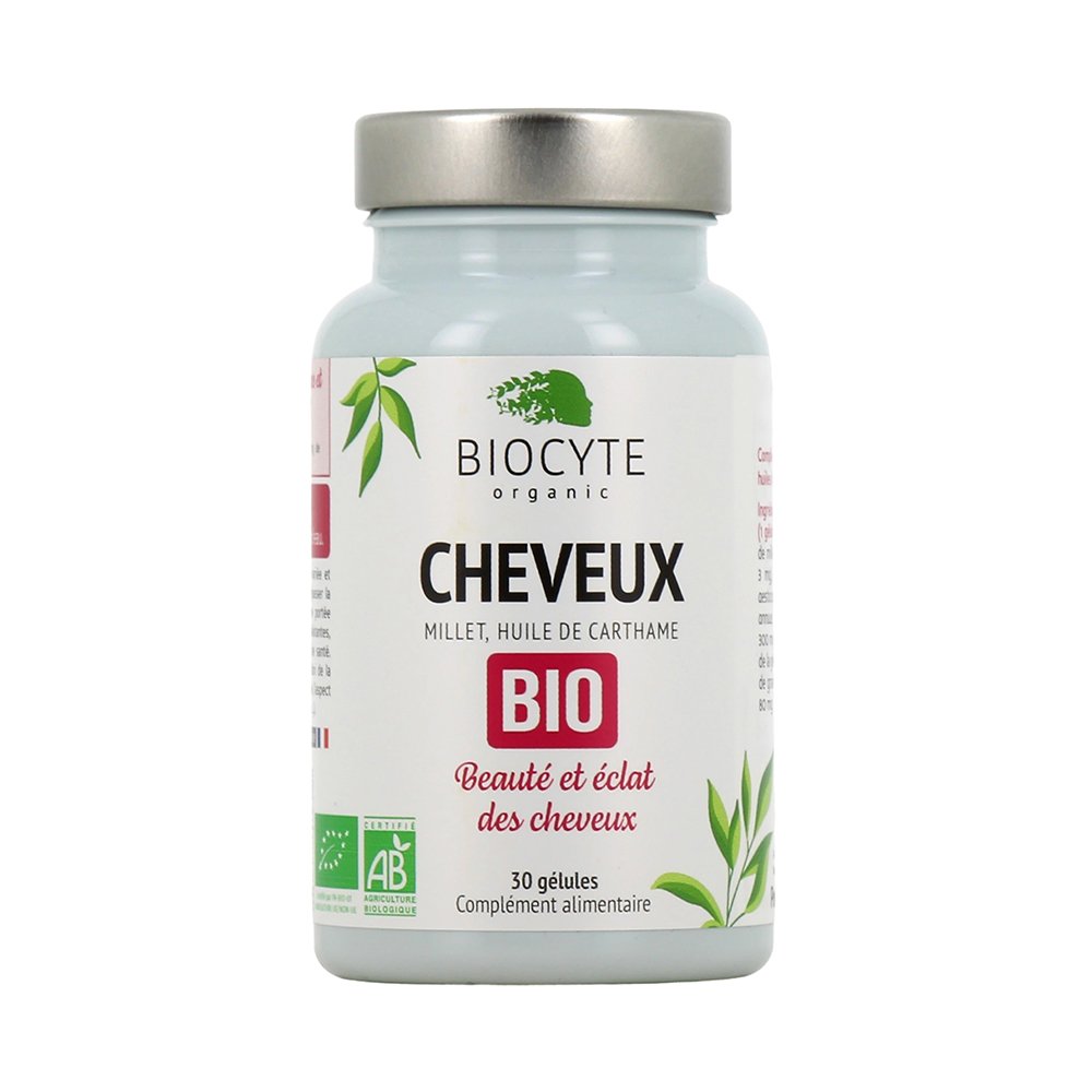 Харчова добавка для блиску волосся Biocyte Cheveux Bio 30 шт - основне фото