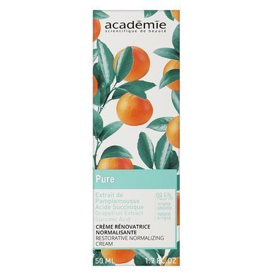 Відновлювальний нормалізуючий крем для обличчя Academie Pure Restorative Normalizing Cream 50 мл - основне фото