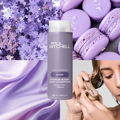 Фиолетовый кондиционер для светлых волос Paul Mitchell Platinum Blonde Violet Conditioner 300 мл - основное фото