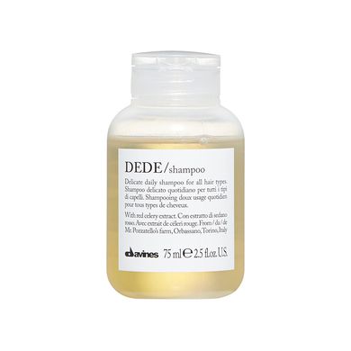 Деликатный ежедневный шампунь Davines Essential Haircare Dede Shampoo 75 мл - основное фото