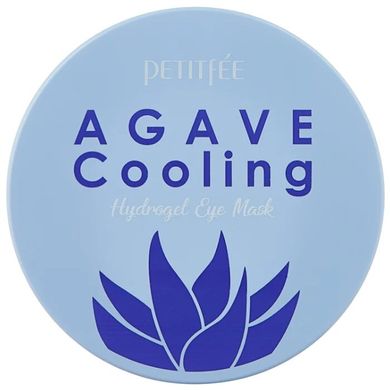 Гідрогелеві охолоджувальні патчі з екстрактом агави Petitfee Agave Cooling Hydrogel Eye Patch 60 шт - основне фото