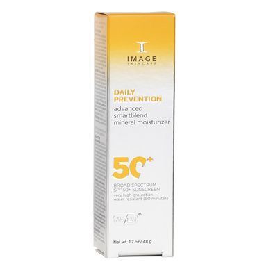 Сонцезахисний крем SPF 50 Image Skincare Daily Prevention Advanced Smartblend Mineral Moisturizer SPF 50+ 48 г - основне фото