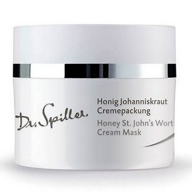 Увлажняющая и успокаивающая крем-маска с маслом зверобоя Dr. Spiller Honey St.John’s Wort Cream Mask 200 мл - основное фото