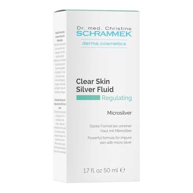 Протизапальний флюїд-коректор Dr.Schrammek Clear Skin Silver Fluid 50 мл - основне фото