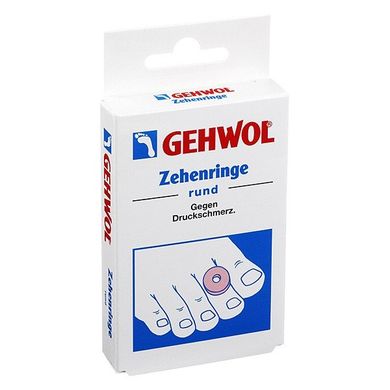 Захисні кільця для пальців (круглі) Gehwol Zehenringe Rund 9 шт - основне фото