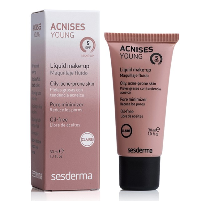 Тональный крем для проблемной кожи SPF 5 Sesderma Acnises Young Liquid Make-Up SPF 5 30 мл - основное фото