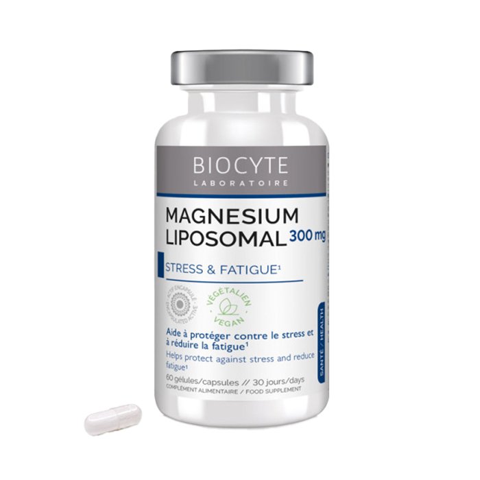 Пищевая добавка для борьбы со стрессом Biocyte Magnesium Liposomal (Neuromag) 60 шт - основное фото