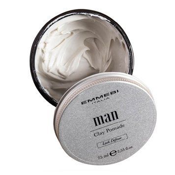Чоловіча глиняна помада для волосся Emmebi Italia Man Clay Pomade 75 мл - основне фото
