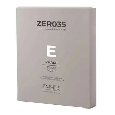 Відновлювальні ампули для волосся Фаза E Emmebi Italia ZER035 ProHair Phase-E Pro-Hair Elisir Divine 12x4 мл - основне фото