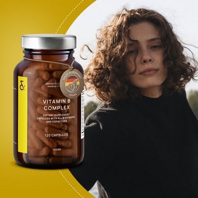 Комплекс вітамінів B CLAV Vitamin B Komplex 120 шт - основне фото