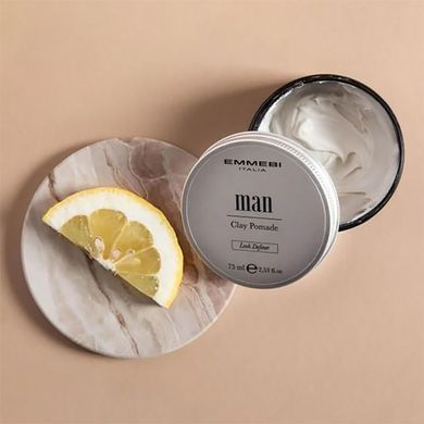 Мужская глиняная помада для волос Emmebi Italia Man Clay Pomade 75 мл - основное фото