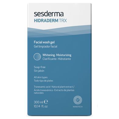 Очищувальний гель для обличчя Sesderma Hidraderm TRX Facial Gel Wash 300 мл - основне фото