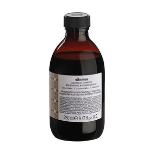 Шоколадный шампунь для усиления цвета волос Davines Alchemic Shampoo Chocolate 280 мл - основное фото