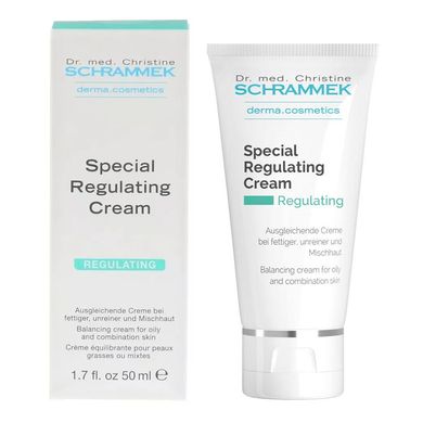 Протизапальний регулювальний крем для жирної та проблемної шкіри Dr.Schrammek Special Regulating Cream 50 мл - основне фото