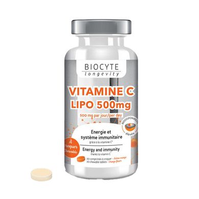 Вітамінна добавка Biocyte Vitamin C Lipo 30 шт - основне фото