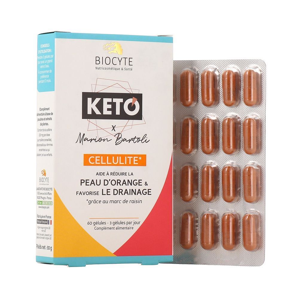 ᐉ Biocyte Keto Cellulite 60 шт - купить в Лазерхауз Косметикс