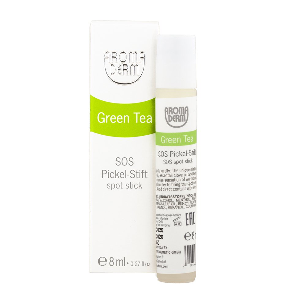 Антибактериальный аппликатор «Зелёный чай» Styx Naturcosmetic Aroma-Derm Green Tea SOS Spot Stick 8 мл - основное фото