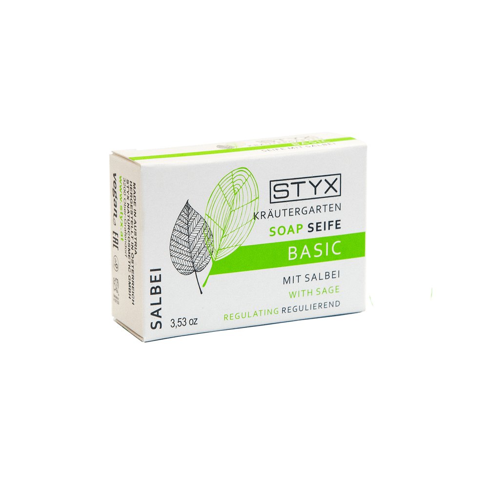 Мыло «Шалфей» STYX Naturcosmetic Soap With Sage 100 г - основное фото