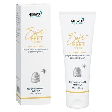 Шёлковый крем &laquo;Молоко и мёд&raquo; с гиалуроновой кислотой Gehwol Fusskraft Soft Feet Cream 125 мл - основное фото