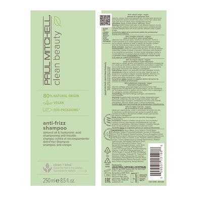 Шампунь для вьющихся волос Paul Mitchell Clean Beauty Anti-Frizz Shampoo 50 мл - основное фото