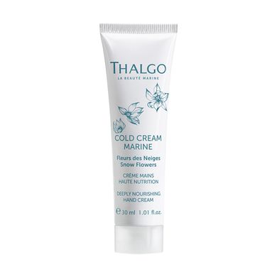 Інтенсивний живильний крем для рук з ароматом білих квітів Thalgo Cold Cream 30 мл - основне фото