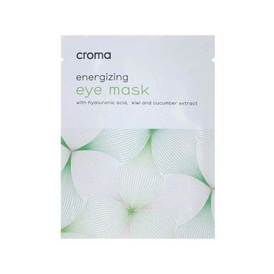 Тонізувальна маска для шкіри навколо очей Croma Energizing Eye Mask 8 шт - основне фото