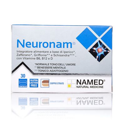 Дієтична добавка NAMED NATURAL MEDICINE Neuronam 30 шт - основне фото