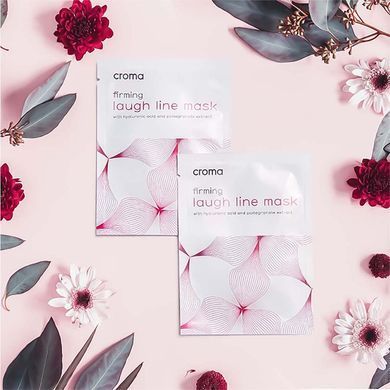 Маска від зморшок у носогубній ділянці Croma Firming Laugh Line Mask 1 шт - основне фото