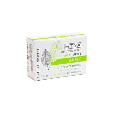 Мило «М'ята» STYX Naturcosmetic Soap With Peppermint 100 г - основне фото