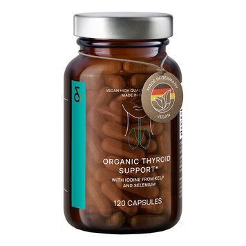 Дієтична добавка для щитоподібної залози CLAV Organic Thyroid Support Supplement 120 шт - основне фото