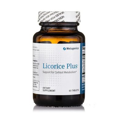 Дієтична добавка для профілактики гормональних порушень Metagenics Licorice Plus 60 шт - основне фото