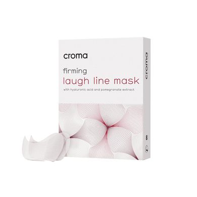 Маска від зморшок у носогубній ділянці Croma Firming Laugh Line Mask 8 шт - основне фото