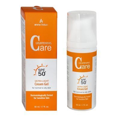 Ультралёгкий крем-гель для лица Anna Lotan C-White Lightening Care Ultra Light Cream Gel SPF 50 50 мл - основное фото