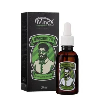 Лосьон для роста бороды и усов MinoX 7 Lotion 50 мл